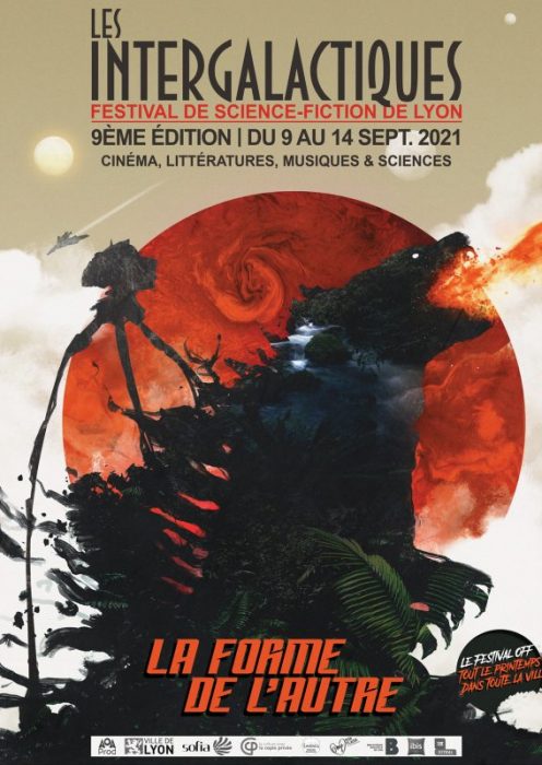 Affiche des Intergalactiques de Lyon 2021